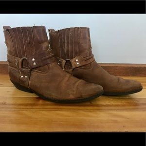 Joe Sanchez genuine leather ankle boots